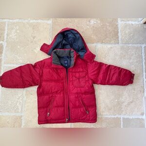 Like new Gap boy down puffer jacket